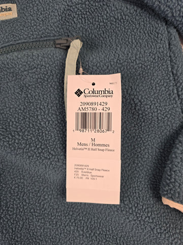 Columbia Helvetia™ II Half Snap Fleece Everblue Heren M