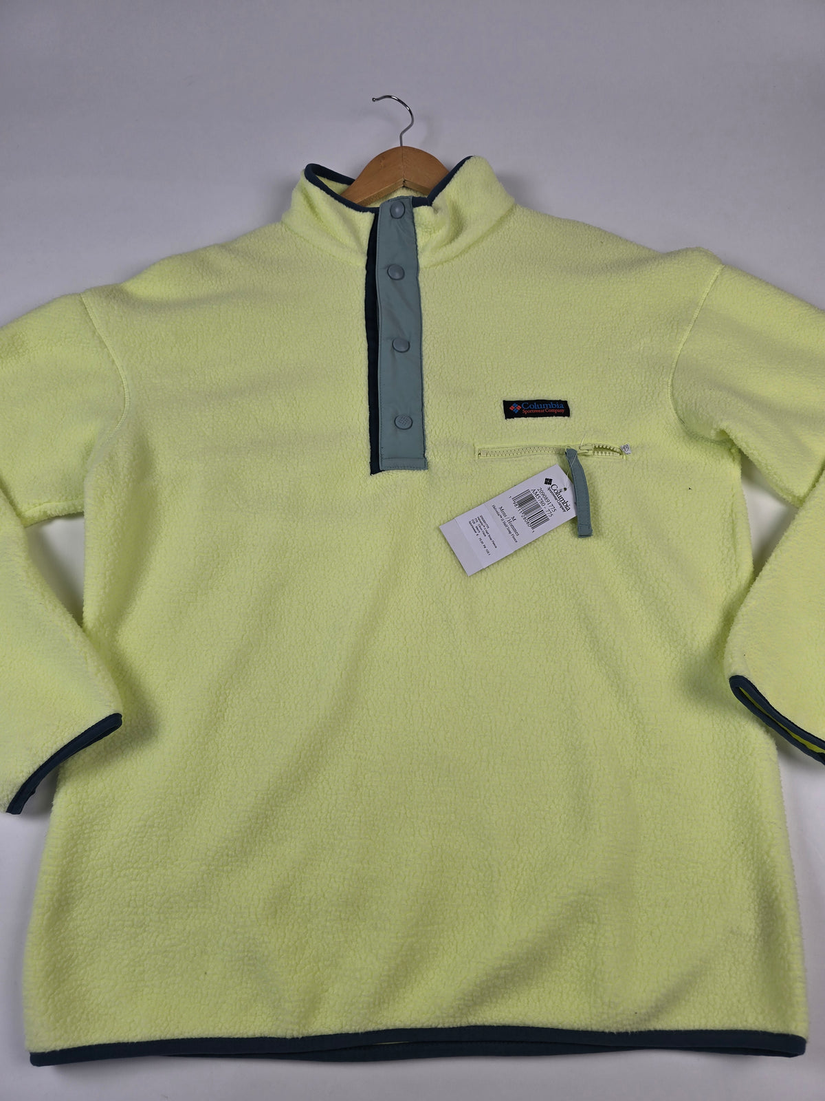Columbia Helvetia™ II Half Snap Fleece Citron Haze Heren M