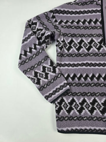 Columbia Helvetia™ II Printed Half Snap Fleece Shale Purple KnitKnot Heren M