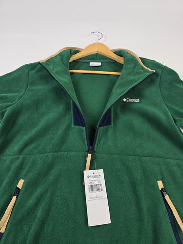 Columbia Sequoia Grove™ Half Zip Fleece Rain Forest. Coll Navy Heren M