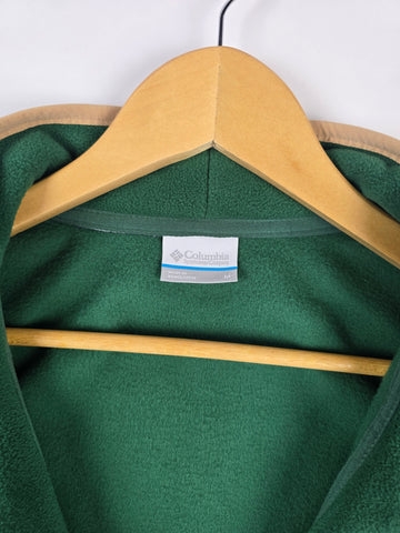 Columbia Sequoia Grove™ Half Zip Fleece Rain Forest. Coll Navy Heren M