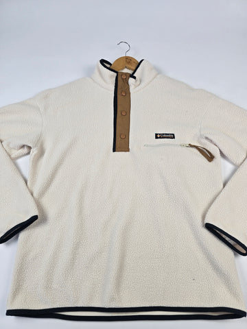 Columbia Helvetia™ II Half Snap Fleece Chalk Heren M