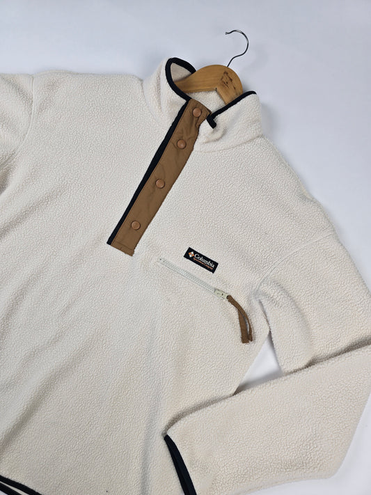 Columbia Helvetia™ II Half Snap Fleece Chalk Heren M