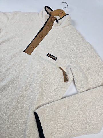 Columbia Helvetia™ II Half Snap Fleece Chalk Heren M