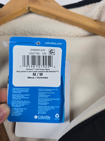 Columbia Helvetia™ II Half Snap Fleece Chalk Heren M
