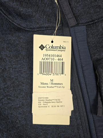 Columbia Sweater Weather™ Full Zip Collegiate Navy Heren M