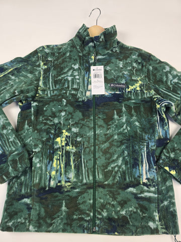 Columbia Steens Mountain™ Printed Jacket Rain Forest Deschutestrees heren M