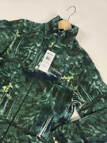 Columbia Steens Mountain™ Printed Jacket Rain Forest Deschutestrees heren M