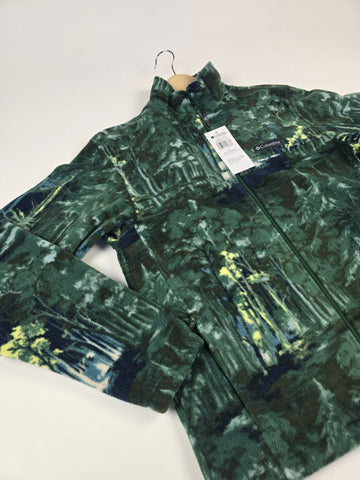 Columbia Steens Mountain™ Printed Jacket Rain Forest Deschutestrees heren M