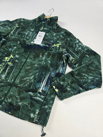 Columbia Steens Mountain™ Printed Jacket Rain Forest Deschutestrees heren M