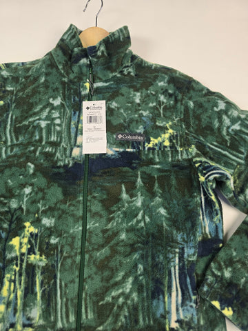 Columbia Steens Mountain™ Printed Jacket Rain Forest Deschutestrees heren M