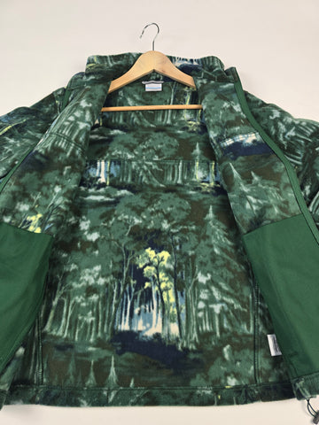 Columbia Steens Mountain™ Printed Jacket Rain Forest Deschutestrees heren M