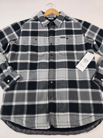 Columbia Windward™ II Shirt Jacket Black Trapper Windowpane Heren M