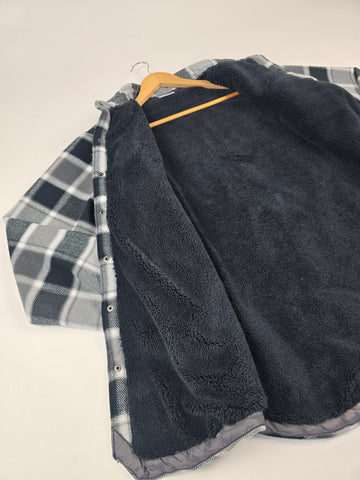 Columbia Windward™ II Shirt Jacket Black Trapper Windowpane Heren M