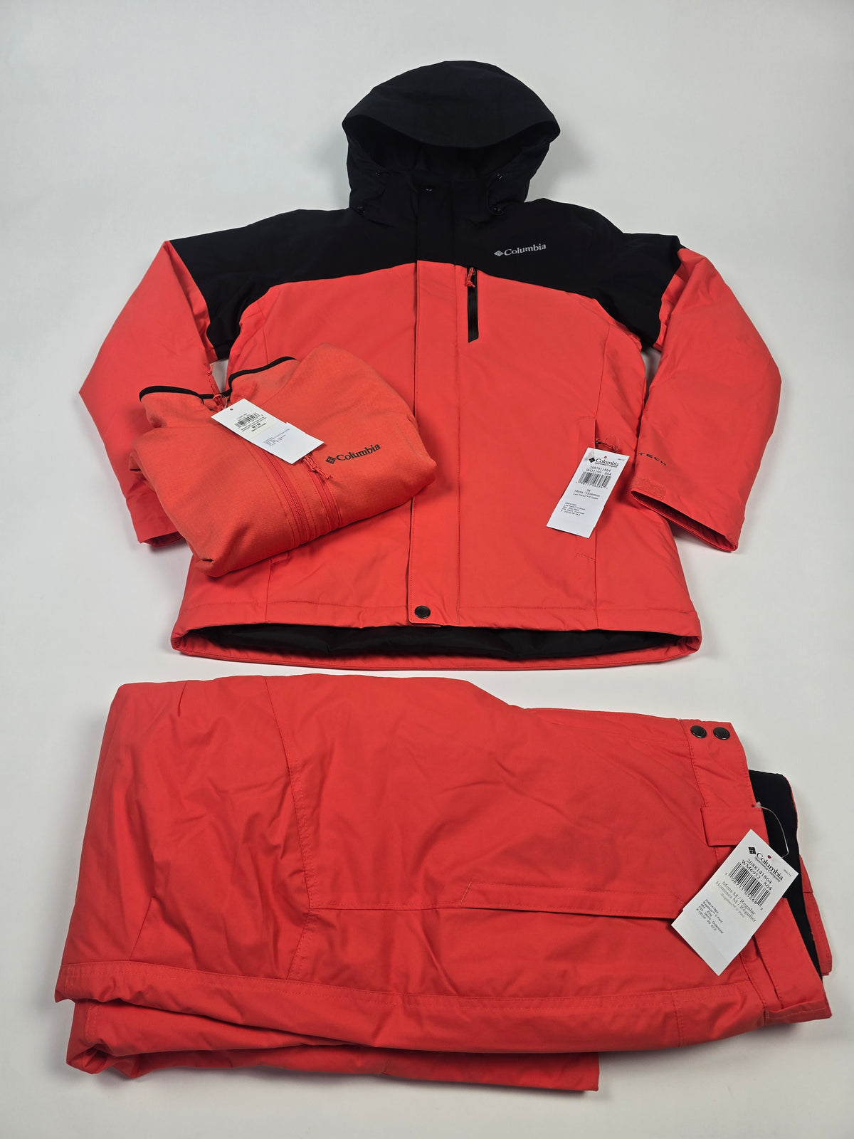 Columbia Last Tracks Ski Set Zing. Black Heren M