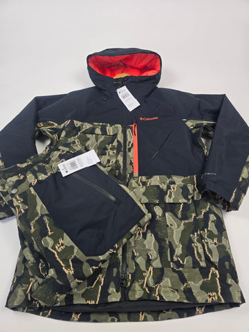 Columbia Coreshot™ Printed Ski Pak Greenscape Treebark Print. Black, Heren M