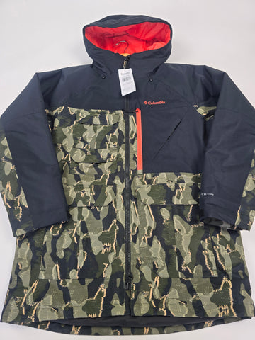 Columbia Coreshot™ Printed Ski Pak Greenscape Treebark Print. Black, Heren M