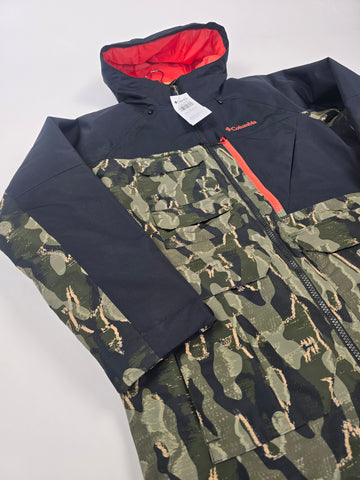 Columbia Coreshot™ Printed Ski Pak Greenscape Treebark Print. Black, Heren M