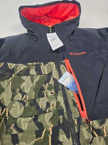 Columbia Coreshot™ Printed Ski Pak Greenscape Treebark Print. Black, Heren M