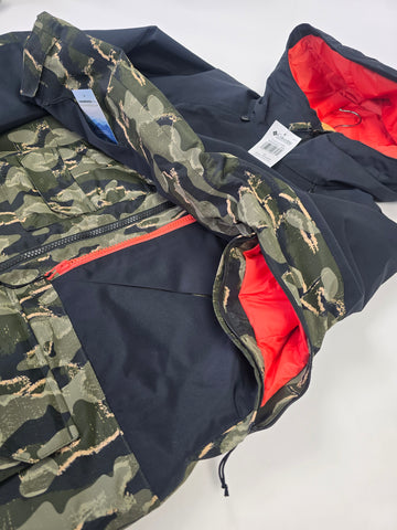 Columbia Coreshot™ Printed Ski Pak Greenscape Treebark Print. Black, Heren M