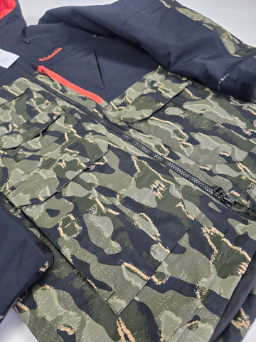 Columbia Coreshot™ Printed Ski Pak Greenscape Treebark Print. Black, Heren M