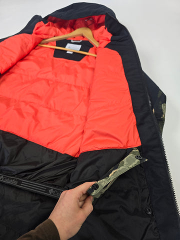 Columbia Coreshot™ Printed Ski Pak Greenscape Treebark Print. Black, Heren M