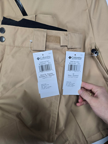 Columbia Last Tracks™ II Ski Set Canoe. Black, Heren M