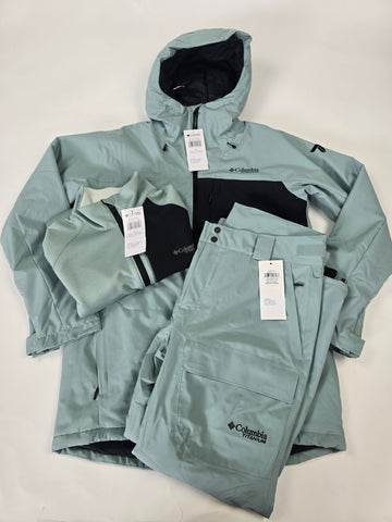 Columbia Winter District™ III Ski Set Crushed Blue. Black Heren M