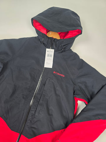 Columbia Powder Prime™ Jacket Mountain Red. Black Heren M