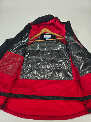 Columbia Powder Prime™ Jacket Mountain Red. Black Heren M