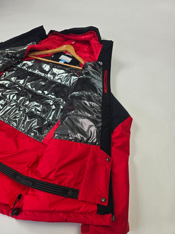 Columbia Powder Prime™ Jacket Mountain Red. Black Heren M