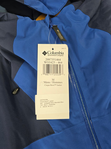 Columbia Cirque Bowl™ Jacket Collegiate Navy. Mountain Blue Heren M