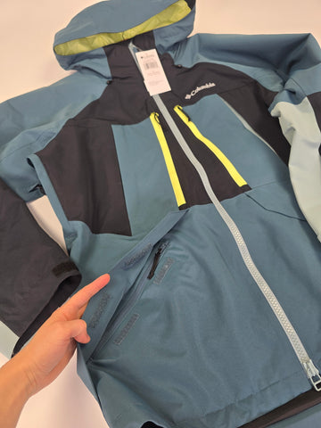 Columbia Coreshot™ Shell Jacket Everblue. Black. Crushed Blue Heren M