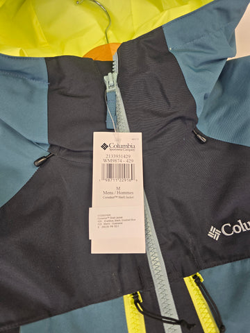 Columbia Coreshot™ Shell Jacket Everblue. Black. Crushed Blue Heren M