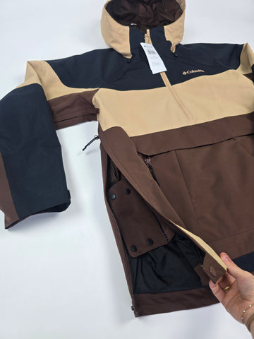 Columbia Coreshot™ Shell Anorak Tobacco. Canoe. Black Heren M