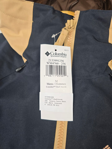 Columbia Coreshot™ Shell Anorak Tobacco. Canoe. Black Heren M
