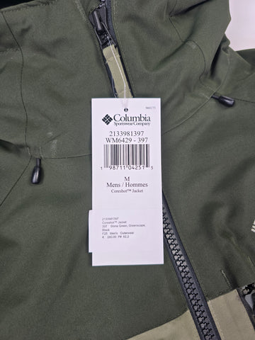 Columbia Coreshot™ Jacket Stone Green. Greenscape. Black Heren M