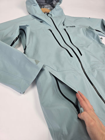Columbia Platinum Peak™ II 3L Shell Crushed Blue Heren M