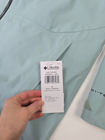 Columbia Platinum Peak™ II 3L Shell Crushed Blue Heren M