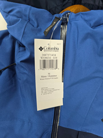 Columbia Winter District™ III Jacket Mountain Blue. Collegiate Navy Heren M