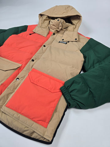 Columbia Wallowa™ Down Hooded Jacket Canoe. Zing. Rain Forest. Black Heren M