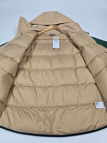 Columbia Wallowa™ Down Hooded Jacket Canoe. Zing. Rain Forest. Black Heren M