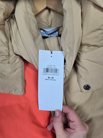 Columbia Wallowa™ Down Hooded Jacket Canoe. Zing. Rain Forest. Black Heren M