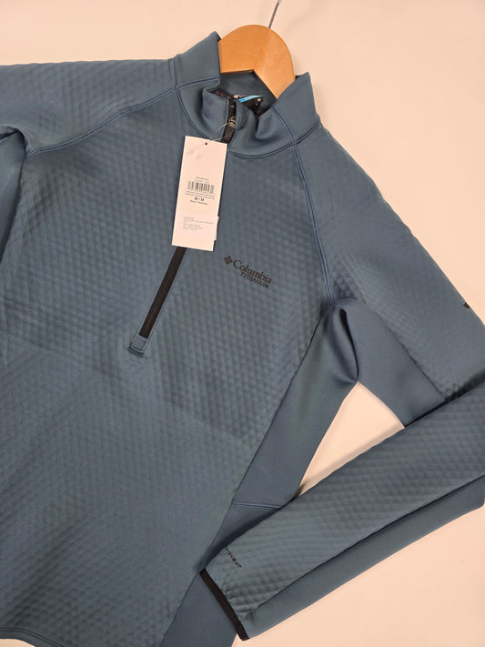Columbia Crystal Leaf™ Omni-Heat™ Helix Half Zip Everblue. Black Heren M