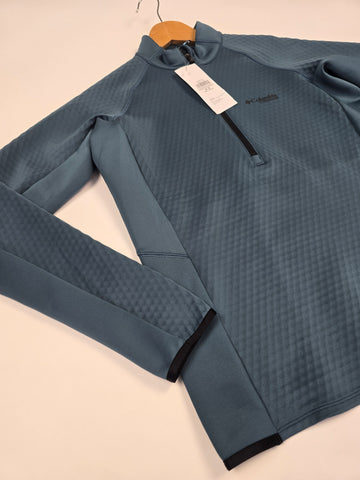 Columbia Crystal Leaf™ Omni-Heat™ Helix Half Zip Everblue. Black Heren M