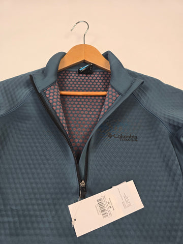 Columbia Crystal Leaf™ Omni-Heat™ Helix Half Zip Everblue. Black Heren M