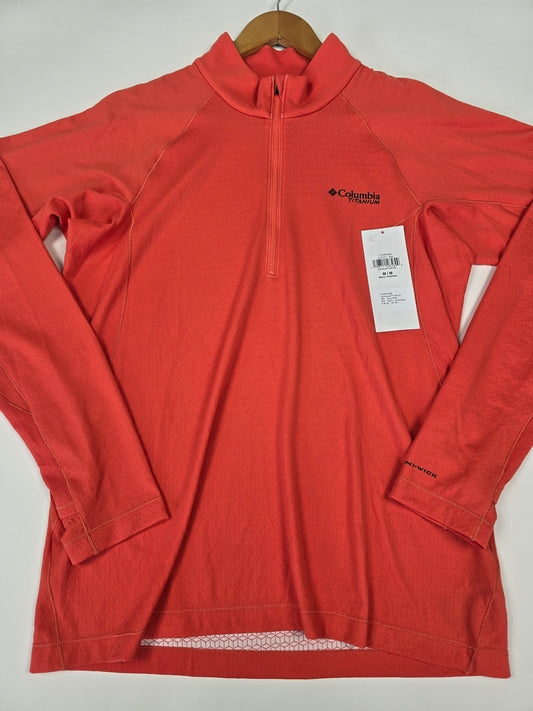 Columbia DriVenture™ Half Zip Zing. White Heren M