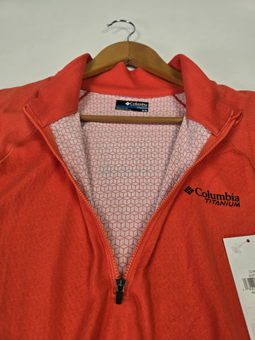 Columbia DriVenture™ Half Zip Zing. White Heren M