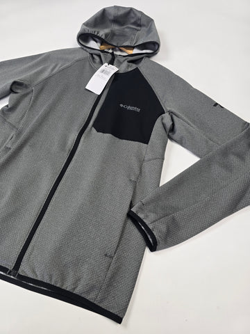 Columbia Triple Canyon™ Grid Fleece Hooded FZ II City Grey. Black Heren M