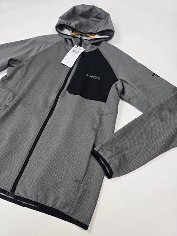 Columbia Triple Canyon™ Grid Fleece Hooded FZ II City Grey. Black Heren M